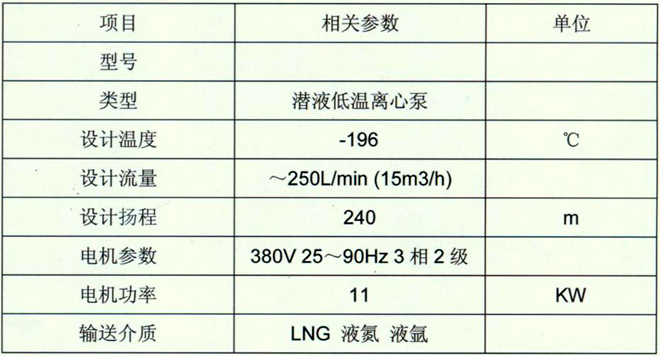 低溫潛液離心泵容器(泵池) 低溫潛液離心泵容器(泵池)